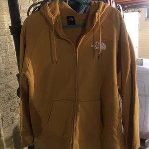 The North Face Mustard Yellow Men’s hoodie